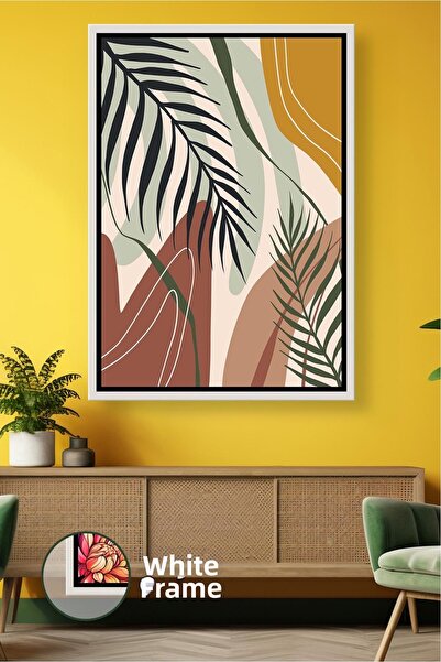 KOSS Dijital Tablou de pânză înrămat, care oferă un efect natural, cu forme d...