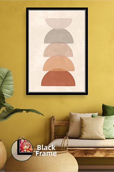 KOSS Dijital Pictură pe pânză înrămată, care oferă echilibru simplu boem, cu ...