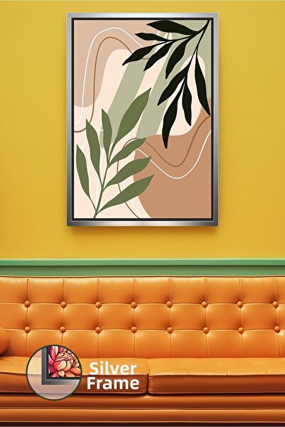 KOSS Dijital Εικόνα σε καμβά με λεπτομέρεια σε στυλ Boho, μοντέρνα διακόσμηση...