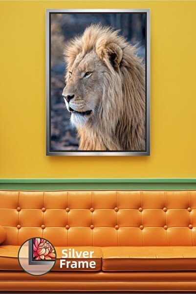KOSS Dijital Πίνακας ζωγραφικής με πορτρέτο λιονταριού με θέμα την άγρια ​​ζω...