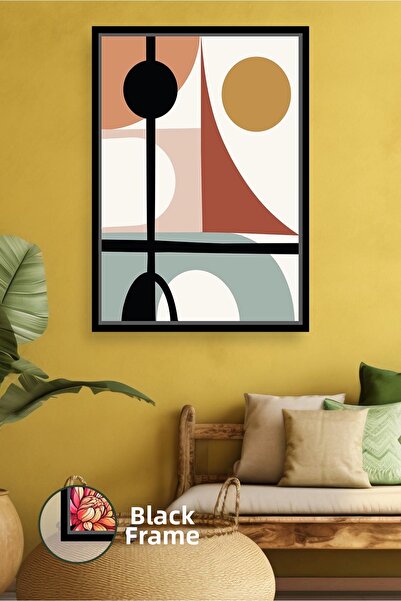 KOSS Dijital Pictură pe pânză abstractă în formă geometrică Pictură pe pânză ...