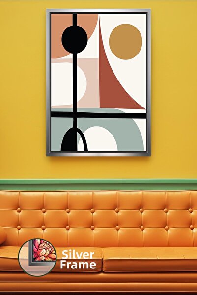 KOSS Dijital Αφηρημένη ζωγραφική σε καμβά με γεωμετρικό σχήμα Ζωγραφική σε κα...