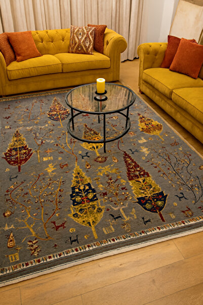 HALI SARAY CONCEPT UŞAK SAFİ YÜN ÖZEL DEMİRCİ DOKUMA YÜKSEK KALİTE DOKUMA YÜN HALI