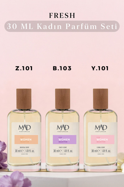 Mad Parfüm Mad Selective Fresh Kadın Parfüm Seti