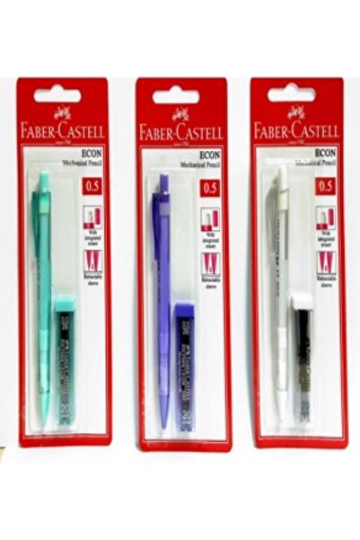 Faber Castell مجموعة أقلام رصاص ميكانيكية اقتصادية - 0.5 مم مع رصاص - قطعة واحدة