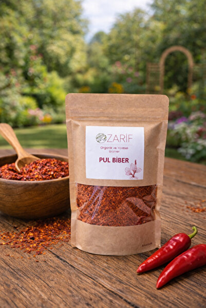 Zarif Organik ve Yöresel Ürünler Gaziantep - Tatlı Pul Biber - 500gr