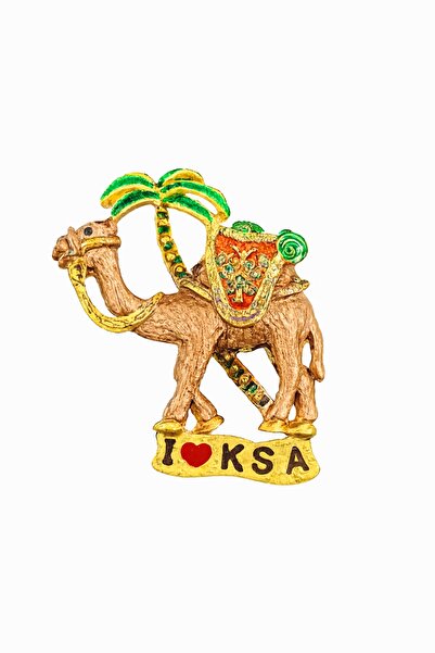 Saudi Arabia مغناطيس ثلاجة على شكل جمل