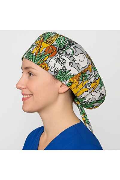 Doctor Nurse Chef Surgical Bone Hospital Bone Bandana M018