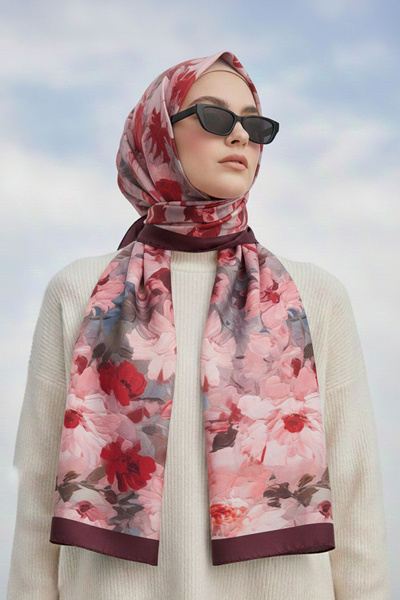 MODA Soft Cotton Patterned Shawl Romantique Series