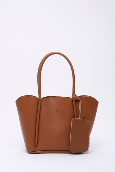 SHAKA Τσάντα και τσάντα μακιγιάζ από συνθετικό δέρμα Cheetah με μέγεθος 33x25...