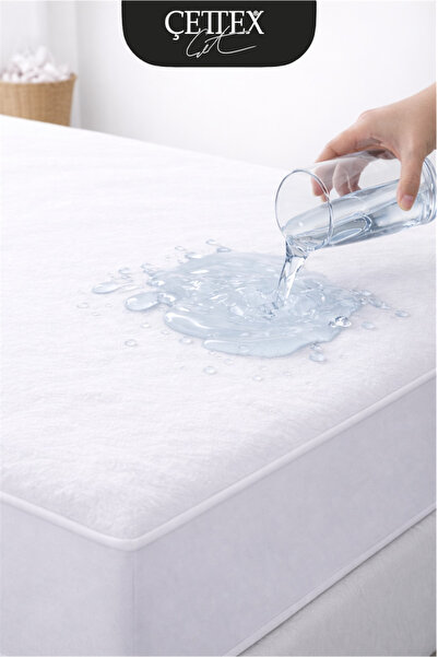 ÇETTEX Micro Fitted Full Kenar Sıvı geçirmez Yatak Koruyucu Alez