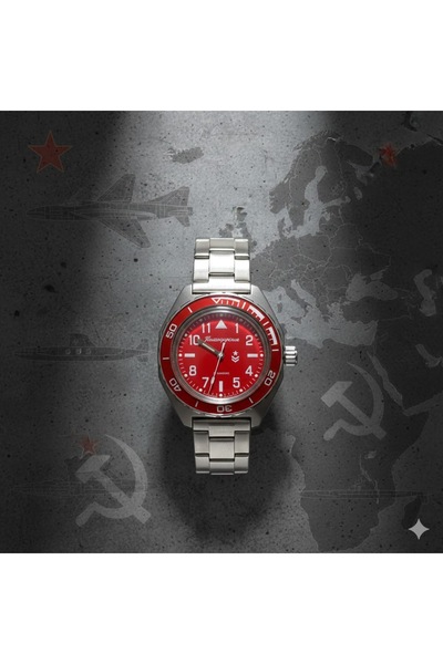 ESKİ YENİ ANTİK Vostok Komandirskie 650840 Mekanik Otomatik Erkek Kol Saati K...