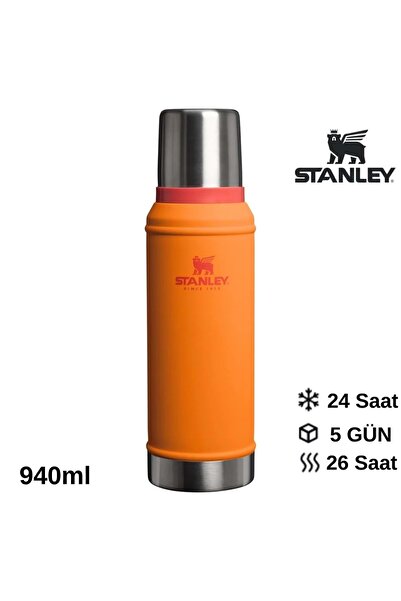 Stanley Klasik Vakumlu Çelik Termos 0,94 Lt Matara TURUNCU