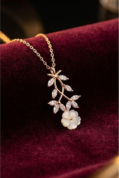 Shelby Silver Şakayık Kolye 925 Ayar Gümüş Kolye