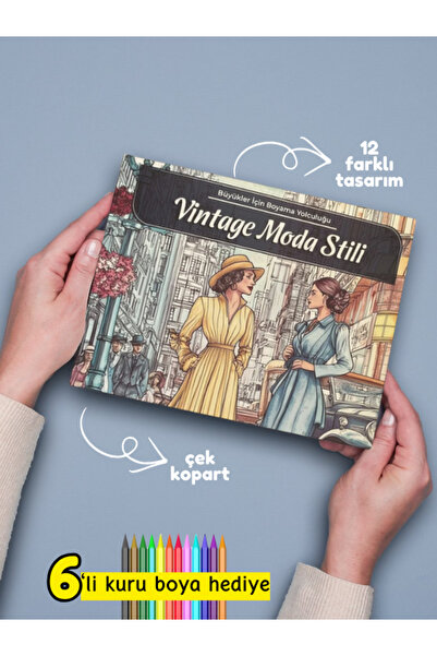 Pembe Yayınevi Mandala Boyama Kitabı - Yetişkinler İçin Mandala Boyama Kitabı - Moda Stili