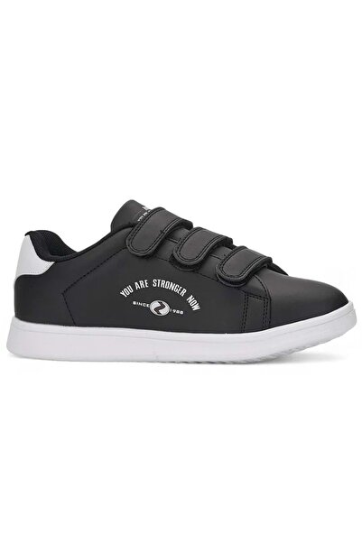 KOCAMANLAR Bst-1001 Unisex Velcro Sports Shoes Black-White