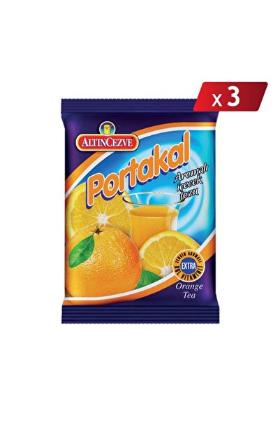 Altıncezve Portakal Aromalı İçecek Tozu 250 Gr - 3LÜ PAKET