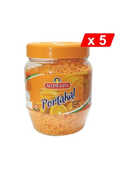 Altıncezve Granül Portakal Aromalı İçecek Tozu 300 Gr - 5Lİ PAKET