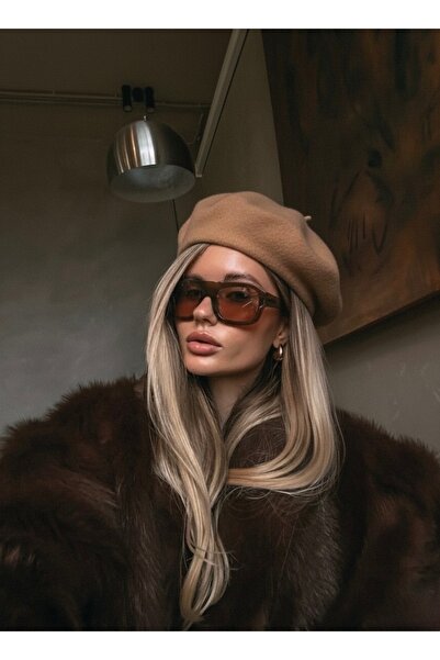 Goldmine Fransız Ressam Avusturalya Yün Keçe Bere Vizon