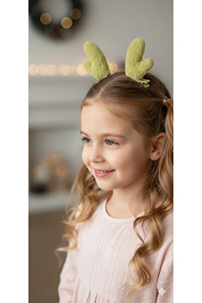 İthal Жовті плюшеві шпильки для волосся, 2 шт.