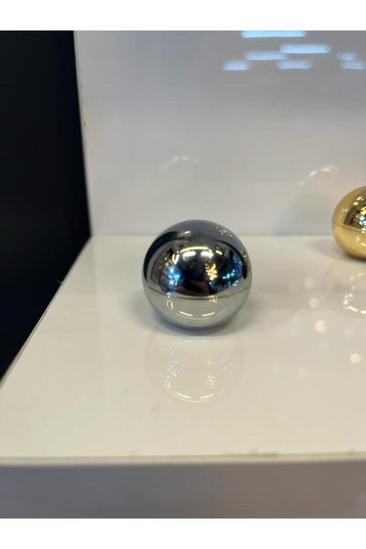 Taşkın Aksesuar Globe Metal Button Handle Diameter 30mm Chrome Cabinet Door Modern Drawer TV Unit Furniture Single Hole Silver