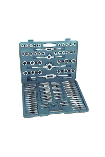 TROY 36110 Kılavuz Pafta Seti, 110 Parça