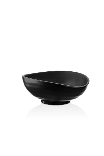 Külsan Melamine bowl size 24 cm black mat