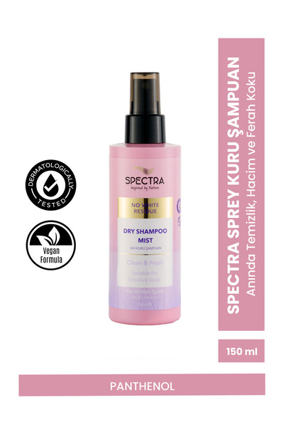 Spectra Care Sprey Kuru Şampuan
