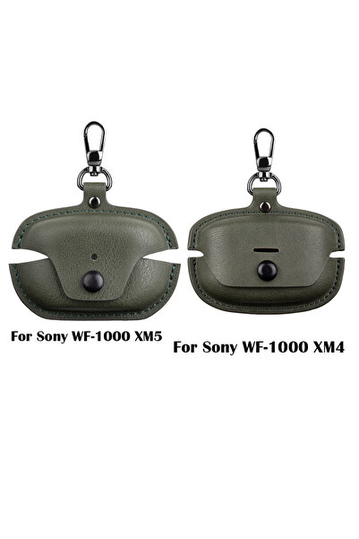 Choice جراب جلدي لسماعات سوني WF-1000 XM5 03، جراب سماعات بلوتوث WF1000XM5 XM4، مناسب للأعمال، XM5 4