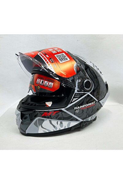MT Helmets MT Thunder 4sv Rainforest C2 Parlak Renk