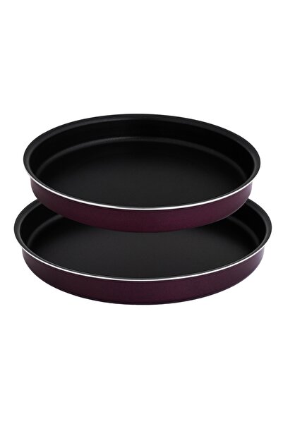 Newflon طقم صينية فرن مستطيلة مكون من قطعتين