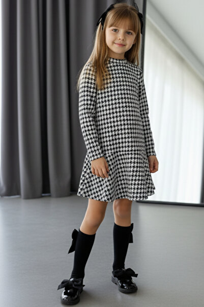 Parla Kids بدلة لارا للفتيات بأكمام طويلة مع إبزيم