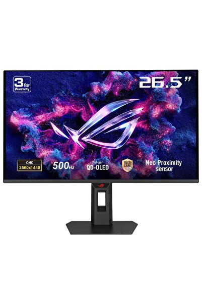 ASUS ROG Strix OLED XG27AQDPG 26.5 inç 500Hz 0.03ms 2K QHD Adaptive Sync QD-O...