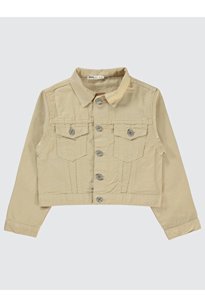 Civil Girls Beige Jacket for Girls 10-13 Years