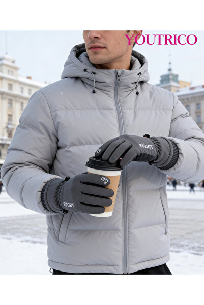 Youtrico قفازات شتوية للرجال والنساء - دافئة ومقاومة للرياح والماء لركوب الدراجات/التزلج