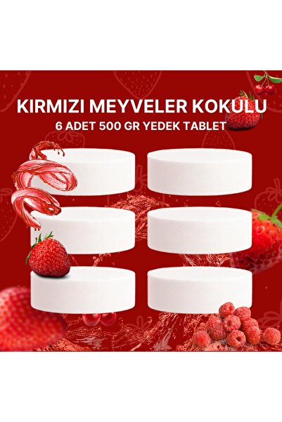 Saban 3 Adet 2x500 gr Nem Alıcı Rutubet Ve Küf Önleyici Yedek Tablet Kırmızı ...