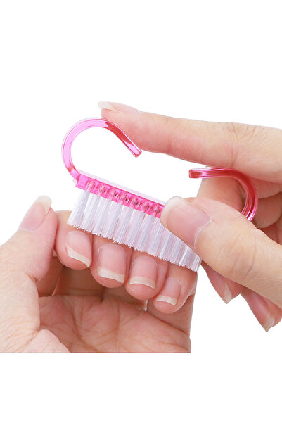 MOZIUR Tırnak Toz Temizleme Fırçası - Pembe