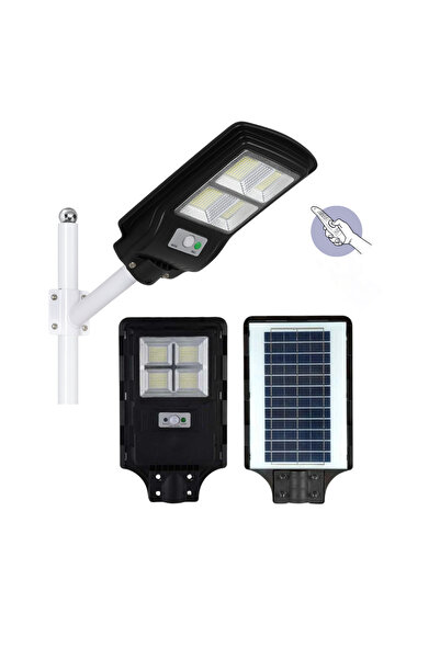 teknosolen Güneş Enerjili Bahçe Lambası Direkli 200w Solar Aydınlatma Projekt...