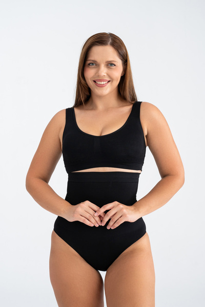 ESİNTİ Shop Premium Slip Corset High Gathering Anti-Slip Silicone Band Belly Shaping / Sculpting Firming Corset