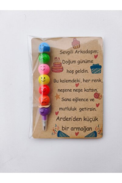 Wi Fro Kişiye Özel Doğum Günü Arkadaş Hediyesi Emoji Yumurtlayan Renkli Emoji...