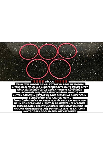 Store Mercedes Uyumlu Kırmızı Havalandırma Halkaları W117 W176 GLA B SERİLERİ
