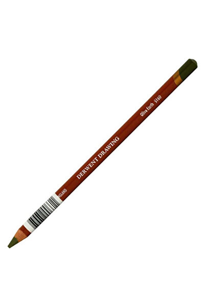 Derwent Drawing Pencil Renkli Çizim Kalemi 5160 olive earth