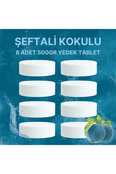 Saban 4 Adet 2x500Gr - ŞEFTALİ - Nem Alıcı Rutubet Giderici Yedek Tablet