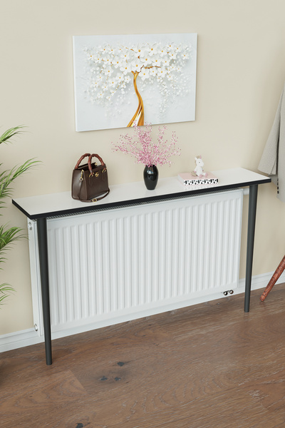 Hediyeler Kapında Petek Üstü Raf Modern 2 Ayaklı Dresuar Kalorifer Peteği Raf...