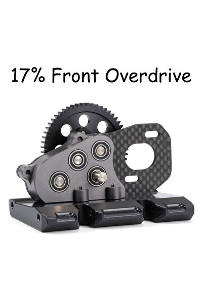 Choice B 32 Pitch LCG Transmission 29% and 17% Overdrive Gearbox for 1/10 RC ...