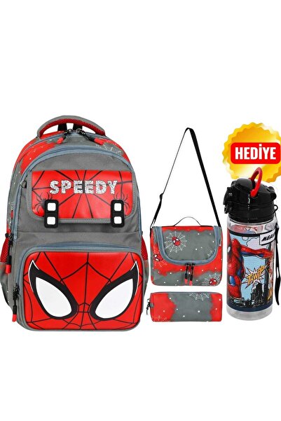 MASTER PACK Character School Bag with Tablet Compartment, Lunch Box, Pen Holder