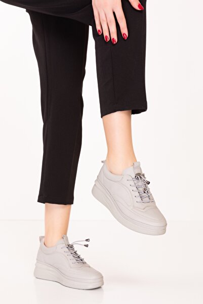 Gondol Παπούτσια Άνετα με Ανατομική Σόλα από Γνήσιο Δέρμα es.120 Stone