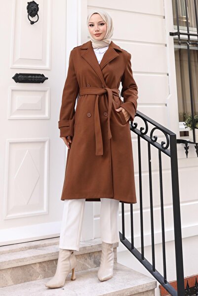 Missvalle Κασετίνα με ζώνη καφέ 19271