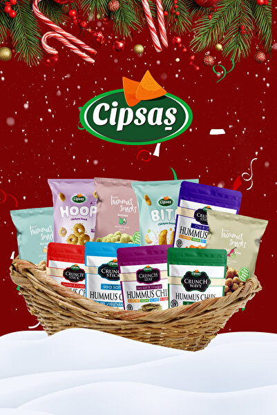 Cipsaş Nohut Cipsi Yılbaşı Keyif Sepeti