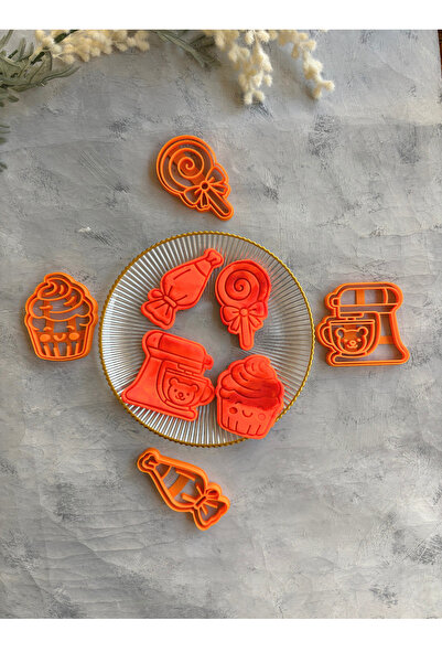 CESTOPİENO Pastry Dough Sculpting Set/Cookies, Ceramic, Polymer Clay, Play Dough